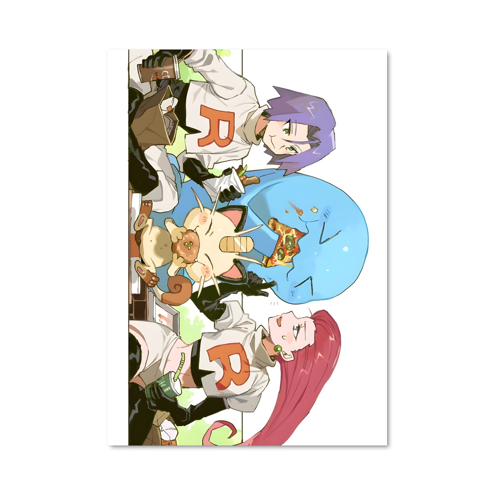 Poster Légendes de Héros – affiche Pokemon